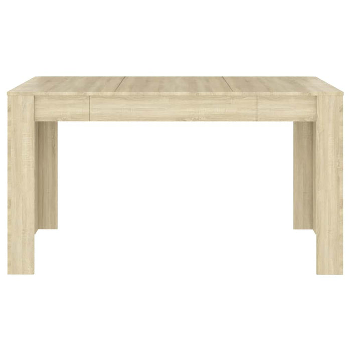 Tavolo da Pranzo Rovere Sonoma 140x74,5x76 cm in Truciolato