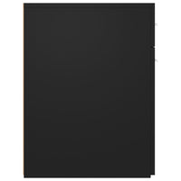 Armadietto da Farmacia Nero 20x45,5x60 cm in Truciolato cod mxl 51123