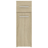 Armadietto da Farmacia Rovere Sonoma 20x45,5x60 cm Truciolato cod mxl 49591