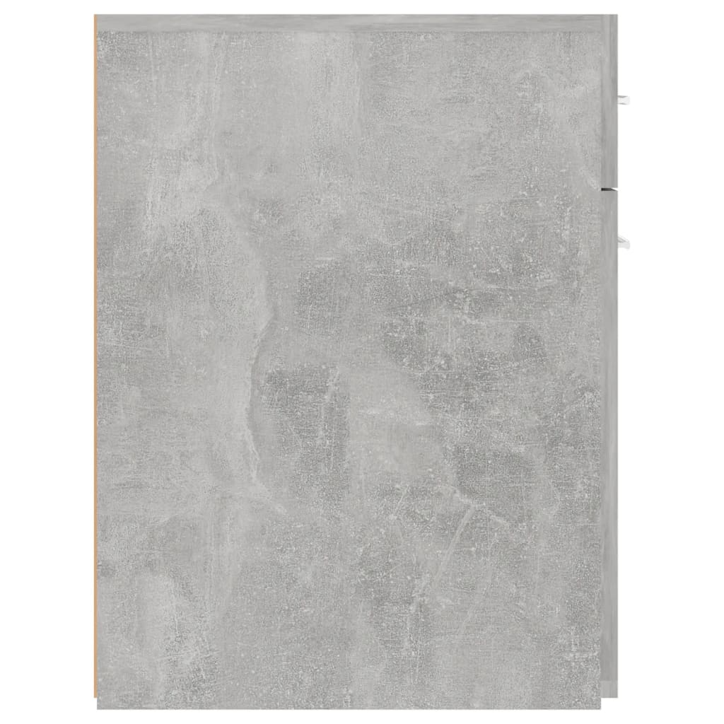Armadietto da Farmacia Grigio Cemento 20x45,5x60 cm Multistrato 804215