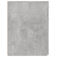 Armadietto da Farmacia Grigio Cemento 20x45,5x60 cm Multistrato 804215