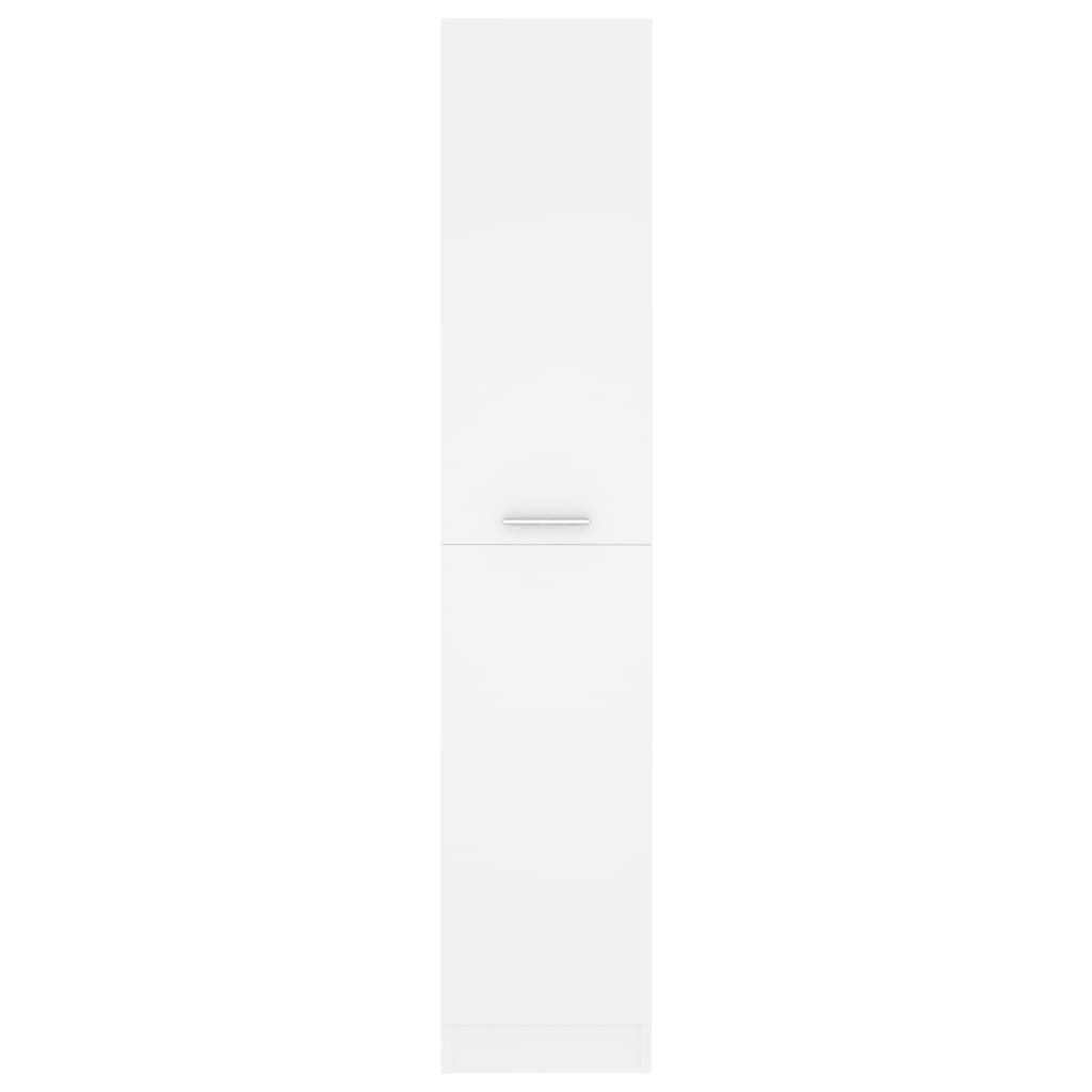 Armadietto da Farmacia Bianco 30x42,5x150 cm Legno Multistrato 804220