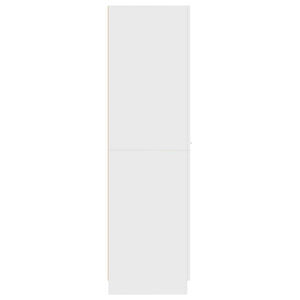 Armadietto da Farmacia Bianco 30x42,5x150 cm Legno Multistrato 804220
