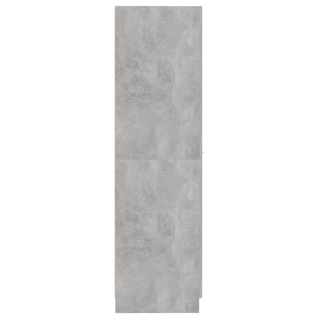 Armadietto da Farmacia Grigio Cemento 30x42,5x150cm Multistrato 804224