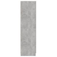 Armadietto da Farmacia Grigio Cemento 30x42,5x150cm Multistrato 804224