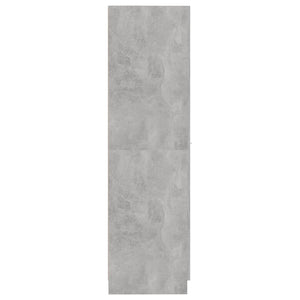 Armadietto da Farmacia Grigio Cemento 30x42,5x150cm Multistrato 804224