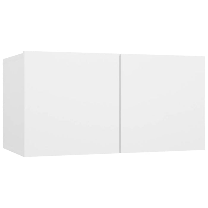 Mobili Porta TV Sospesi 3 pz Bianco 60x30x30cm  cod mxl 23957