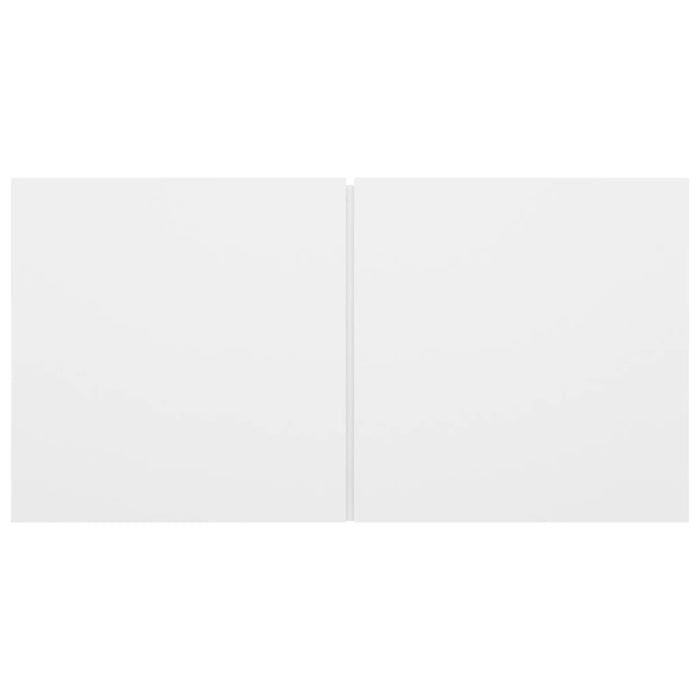 Mobili Porta TV Sospesi 3 pz Bianco 60x30x30cm  cod mxl 23957