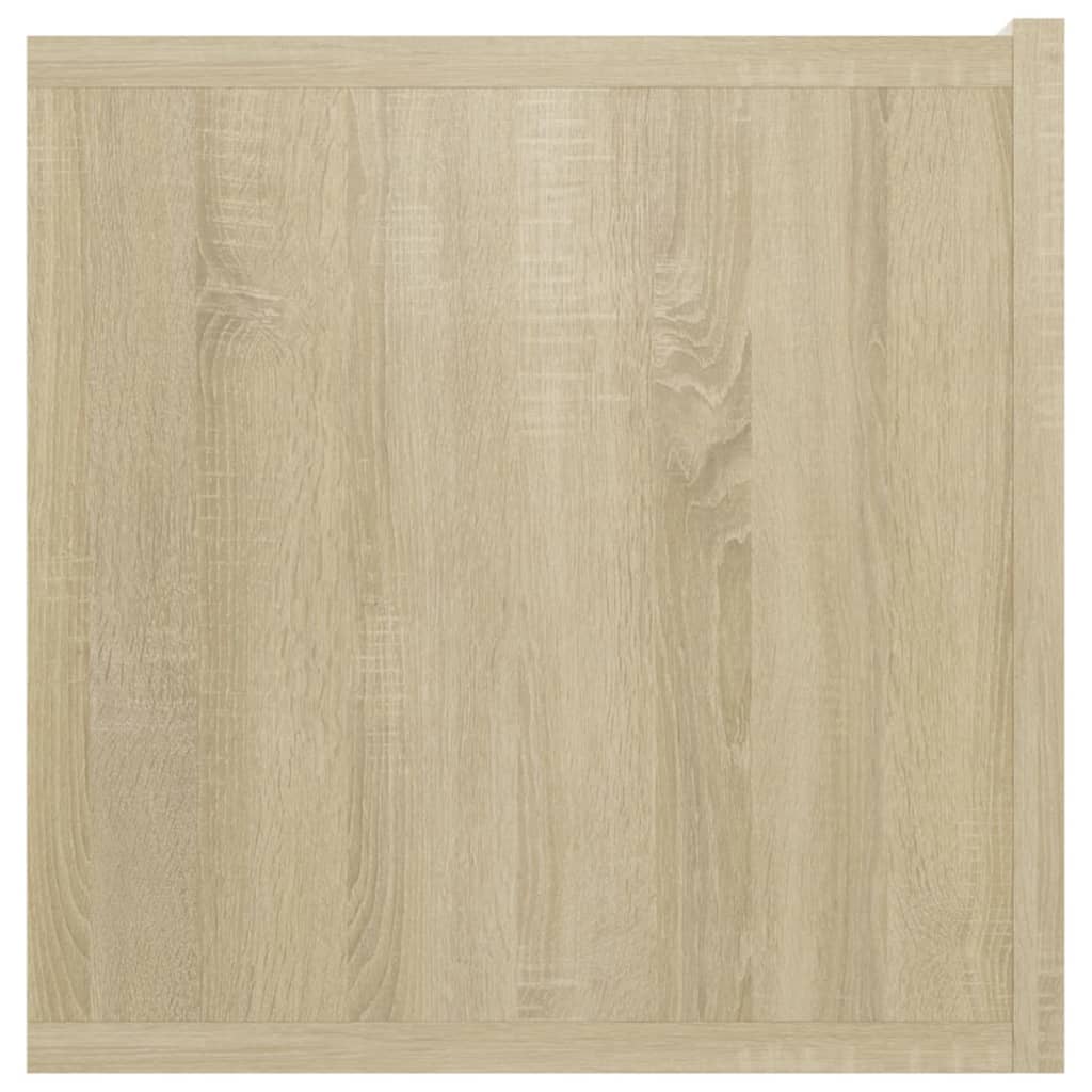 Mobili Porta TV Pensili 3pz Rovere Sonoma 60x30x30 cm 804519