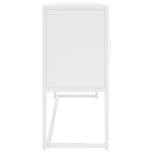 Credenza Bianca 105x35x75 cm in Acciaio 335869
