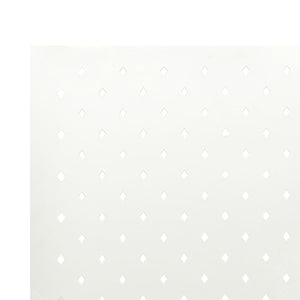 Paravento a 6 Pannelli Bianco 240x180 cm in Acciaio 335905