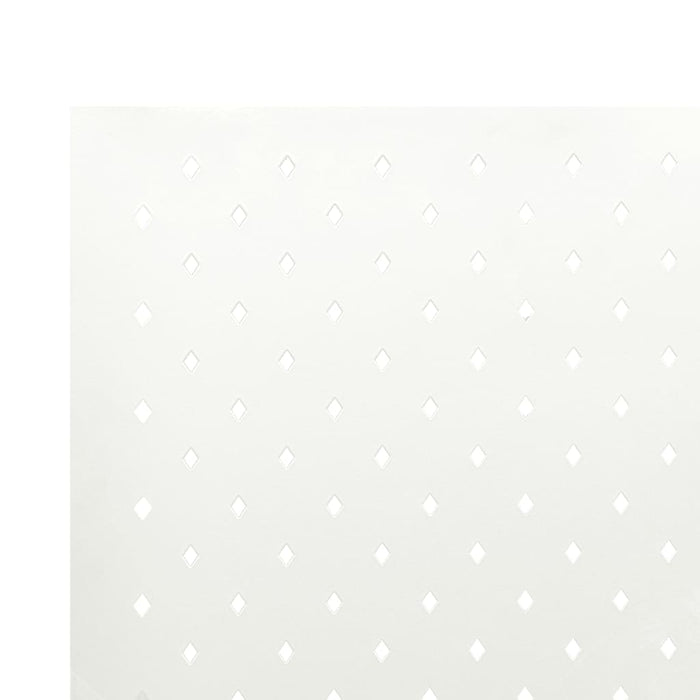 Paravento a 6 Pannelli Bianco 240x180 cm in Acciaio 335905
