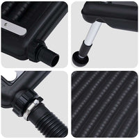 Pannello Solare Termico Curvo per Piscina 72,5x46 cm 93259