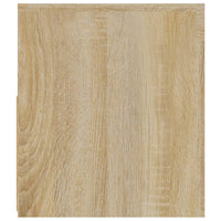 Comodini 2 pz con Luci LED Rovere Sonoma 60x35x40 cm 3080737