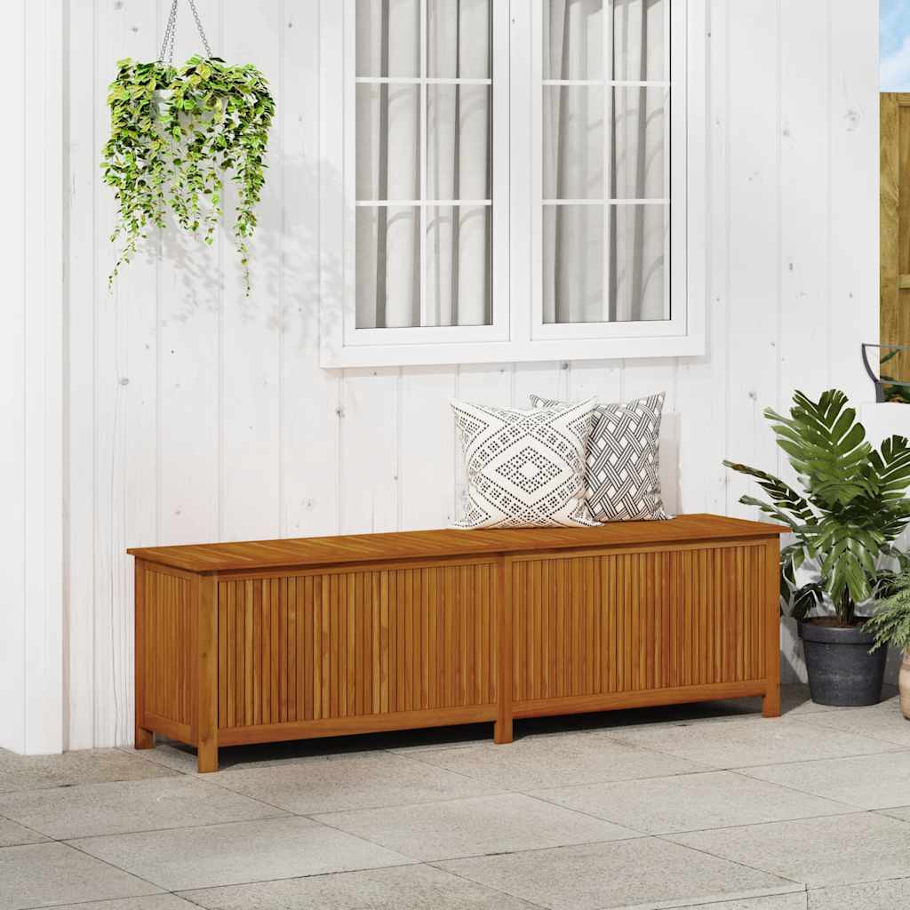 vidaXL Contenitore da Giardino 200x50x58cm in Legno Massello di Acacia