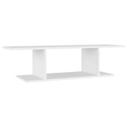 Mobile Porta TV-Credenza TV a Parete Bianco 103x30x26,5 cm