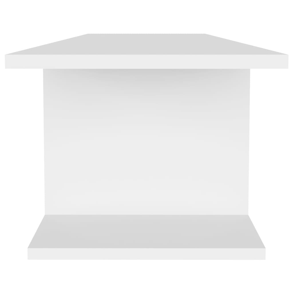 Mobile Porta TV-Credenza TV a Parete Bianco 103x30x26,5 cm