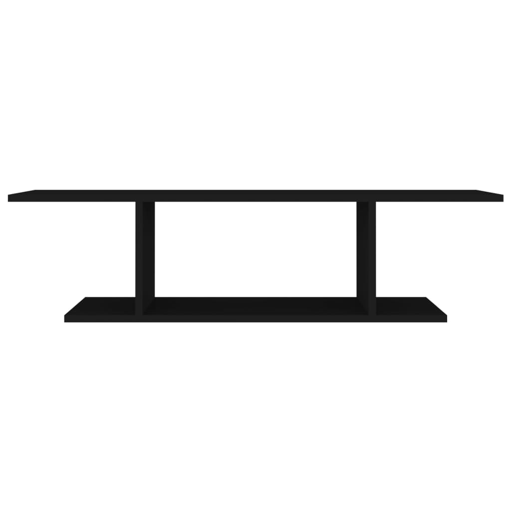 Armadietto a Parete per TV Nero 103x30x26,5 cm cod mxl 58319