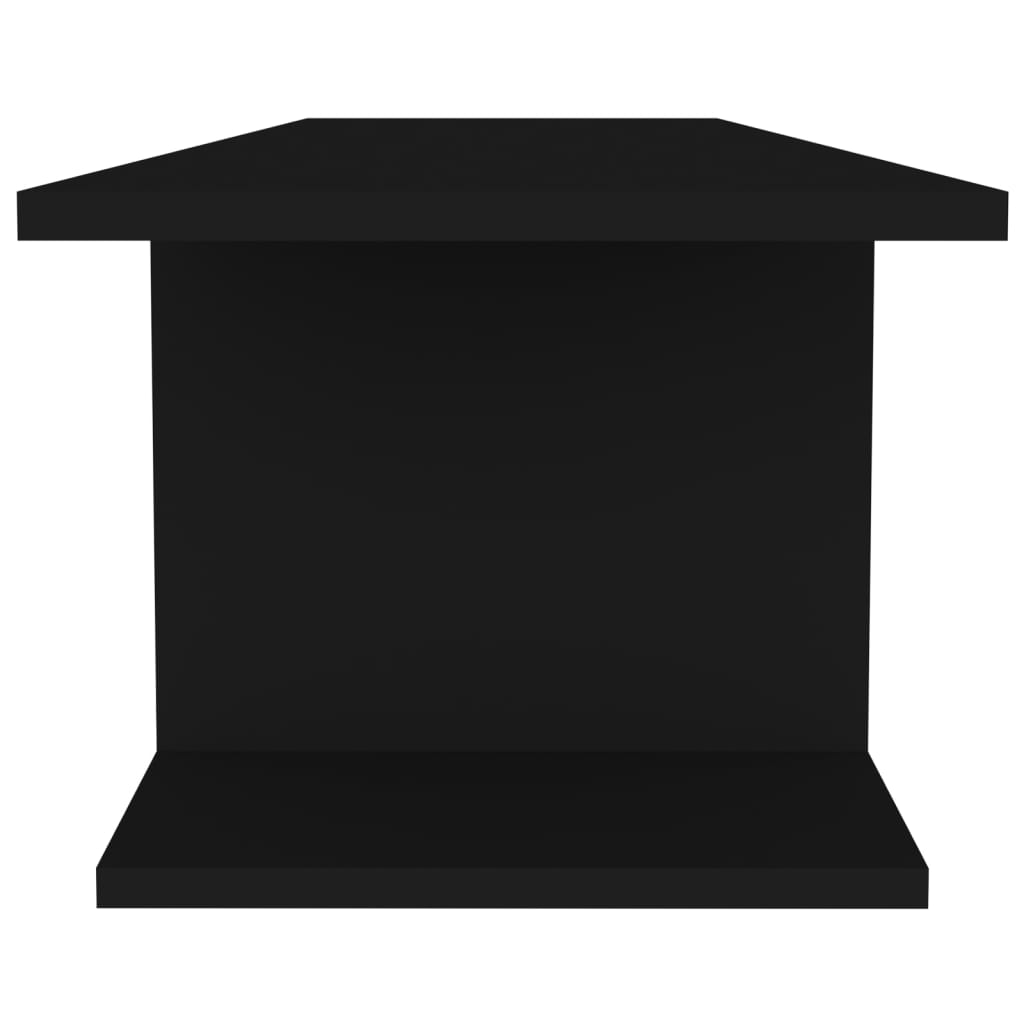 Armadietto a Parete per TV Nero 103x30x26,5 cm cod mxl 58319