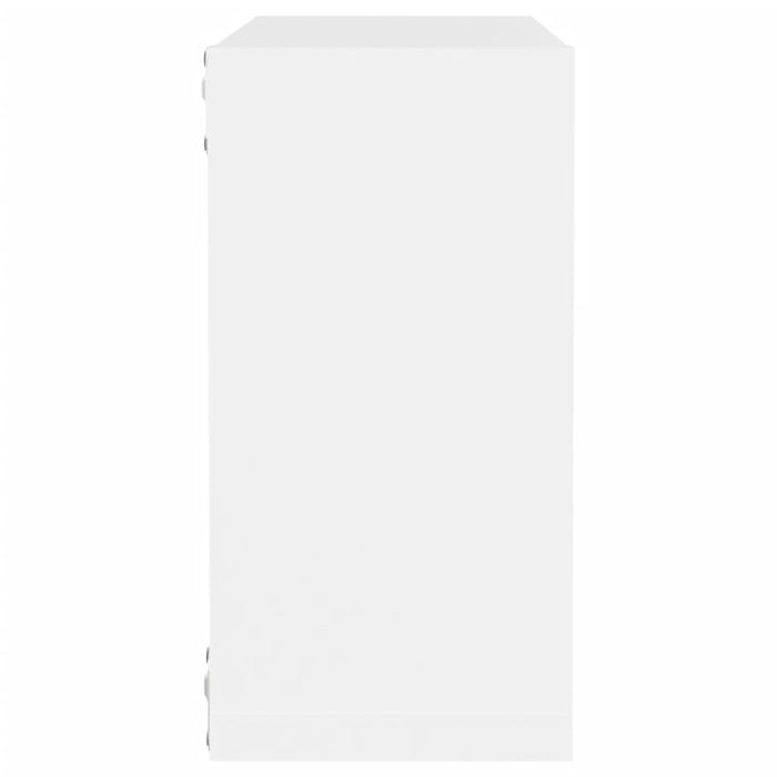 Mensole Parete a Cubo 2 pz Bianche 30x15x30cm cod mxl 61004