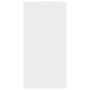 Mensole Parete a Cubo 2 pz Bianco 100x15x30 cm in Multistrato 807079