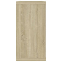 Mensole Parete a Cubo 4 pz Rovere Sonoma 100x15x30cm Truciolato cod mxl 52107