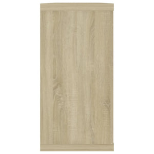 Mensole Parete a Cubo 4 pz Rovere Sonoma 100x15x30cm Truciolato cod mxl 52107
