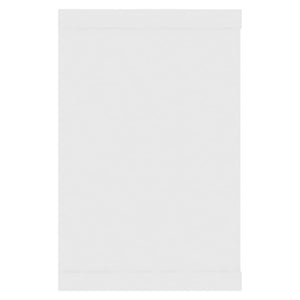 Mensole Parete a Cubo 2pz Bianche 60x15x23 cm Legno Multistrato 807133