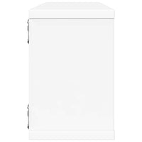 Mensole Parete a Cubo 4 pz Bianche 60x15x23 cm in Truciolato cod mxl 53639