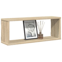 Mensole a Cubo 4 pz Sonoma 60x15x23 cm in Truciolato cod mxl 51894