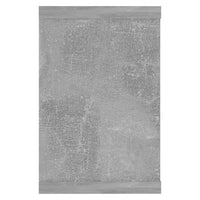 Mensole Parete a Cubo 6pz Grigio Cemento 60x15x23cm Multistrato 807147