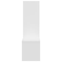 Mensole a Muro 2 pz Bianco 50x15x50 cm in Multistrato 807241