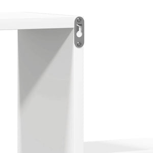 Mensole a Muro 2 pz Bianche 100x15x20 cm in Legno Multistrato cod mxl 50473