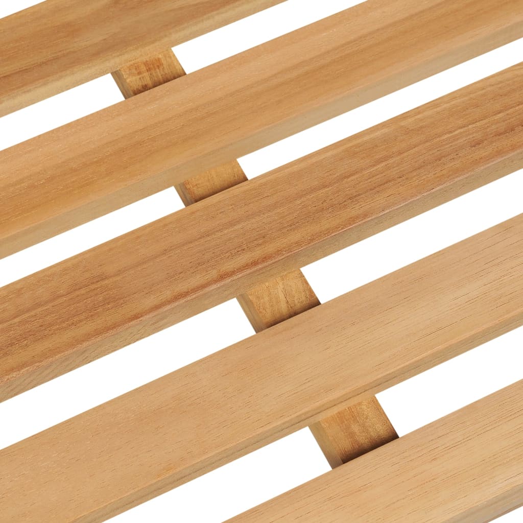 Panca da giardino mobili da giardino per esterni terrazza 114 x 60 x 90 cm legno massello di teak 02_0011180