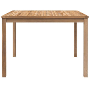 Tavolo da Pranzo per Giardino 110x110x77 cm in Massello di Teak 316637