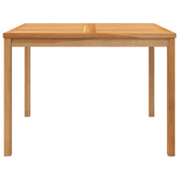 Tavolo da Pranzo per Giardino 110x110x77 cm in Massello di Teak 316637