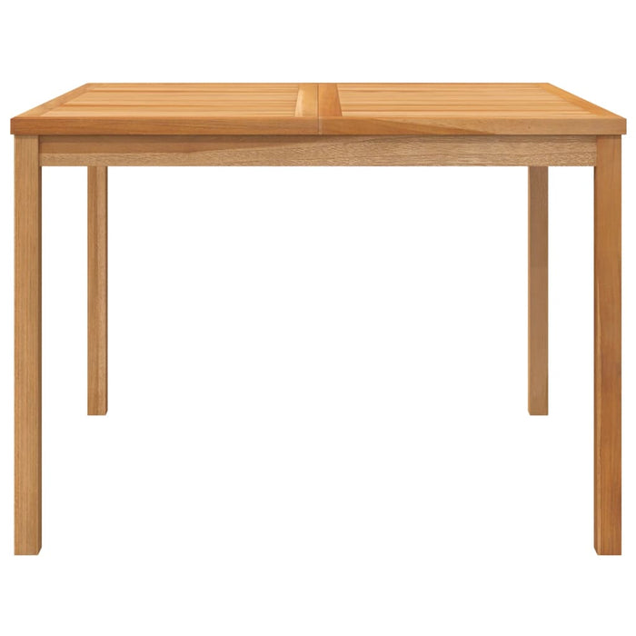 Tavolo da Pranzo per Giardino 110x110x77 cm in Massello di Teak 316637