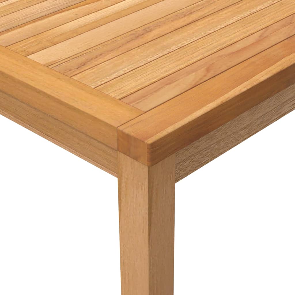 Tavolo da Pranzo per Giardino 110x110x77 cm in Massello di Teak 316637