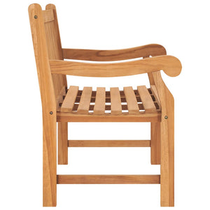 Panchina da Giardino 114 cm in Legno Massello di Teak 316638