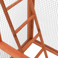 Voliera 68x62x166 cm in Legno Massello di Abete cod mxl 46432