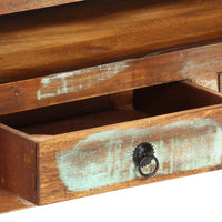 Mobile Porta TV Multicolore 110x30x40 cm in Legno di Recupero 337063