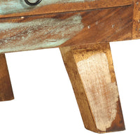 Mobile Porta TV Multicolore 110x30x40 cm in Legno di Recupero 337063