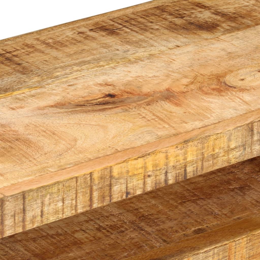 Mobile Porta TV-Mobile per TV-Credenza TV 110x30x40 cm in Legno Massello di Mango 534127