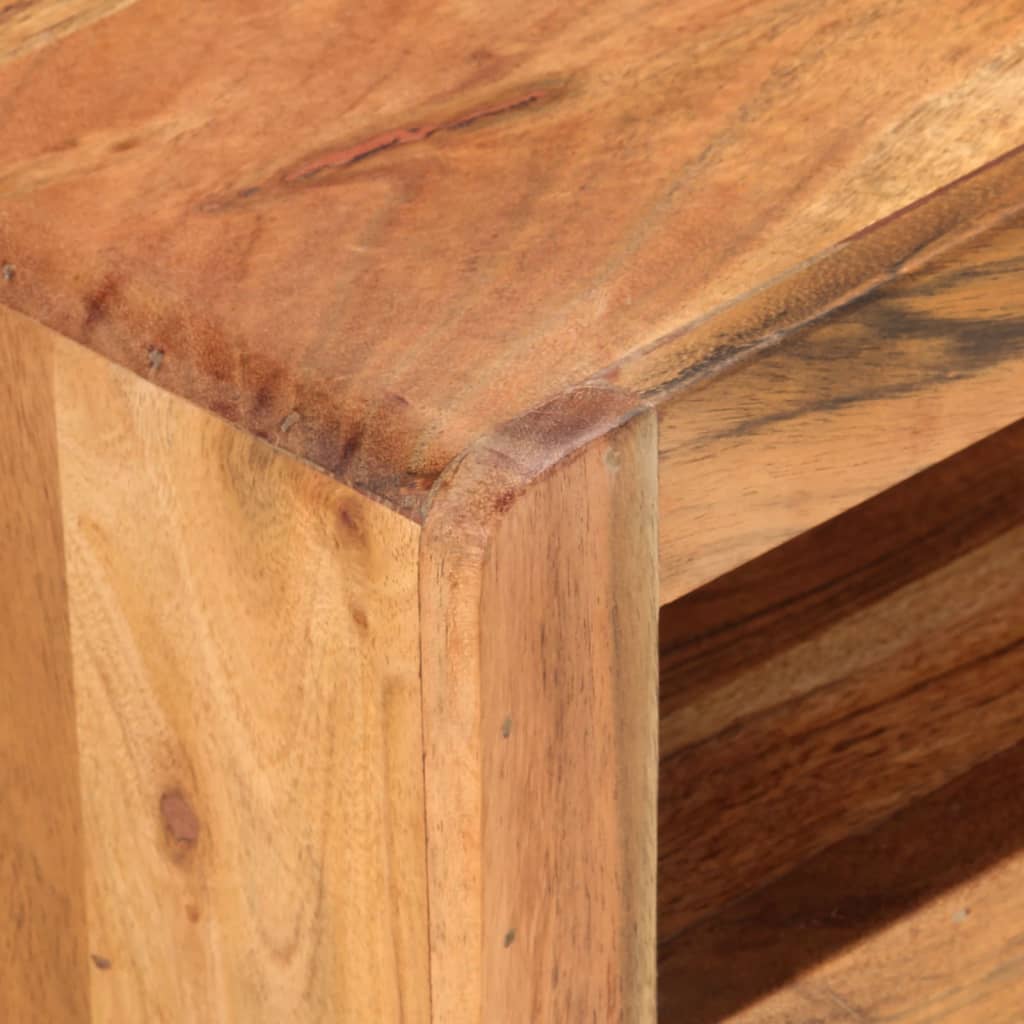 Mobile Porta TV 110x30x40 cm in Legno Massello di Acacia cod mxl 10459