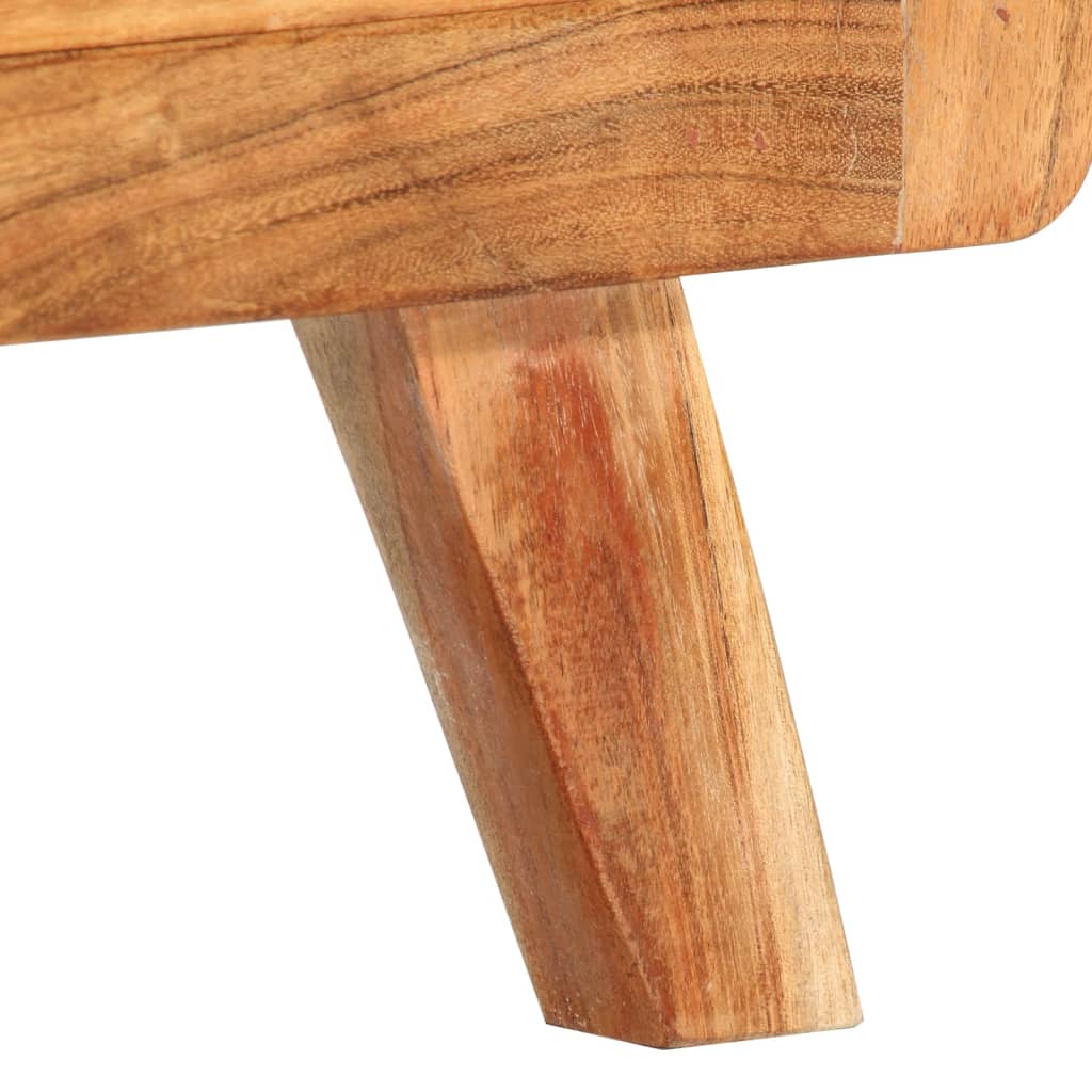 Mobile Porta TV-Mobile per TV-Credenza TV 110x30x40 cm in Legno Massello di Acacia 157617