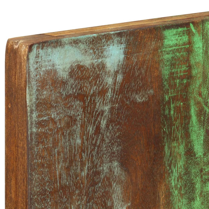 Appendiabiti a Parete 2pz 36x3x110cm Legno Massello di Recupero 337067