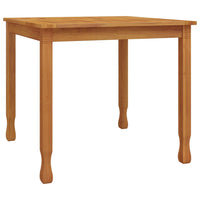 Tavolo da Pranzo da Giardino 85x85x75 cm Legno Massello di Teak 316605