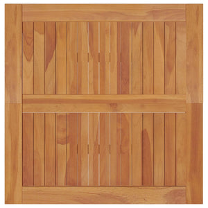 Tavolo da Pranzo da Giardino 85x85x75 cm Legno Massello di Teak 316605