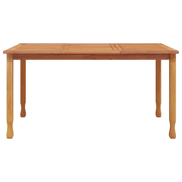 Tavolo da Pranzo da Giardino 150x90x75cm Legno Massello di Teak 316606