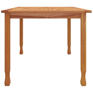 Tavolo da Pranzo da Giardino 150x90x75cm Legno Massello di Teak 316606